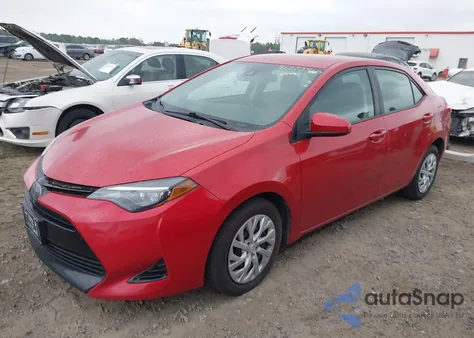 2018 Toyota Corolla Le из США, поврежденный, VIN 5YFBURHE4JP750297